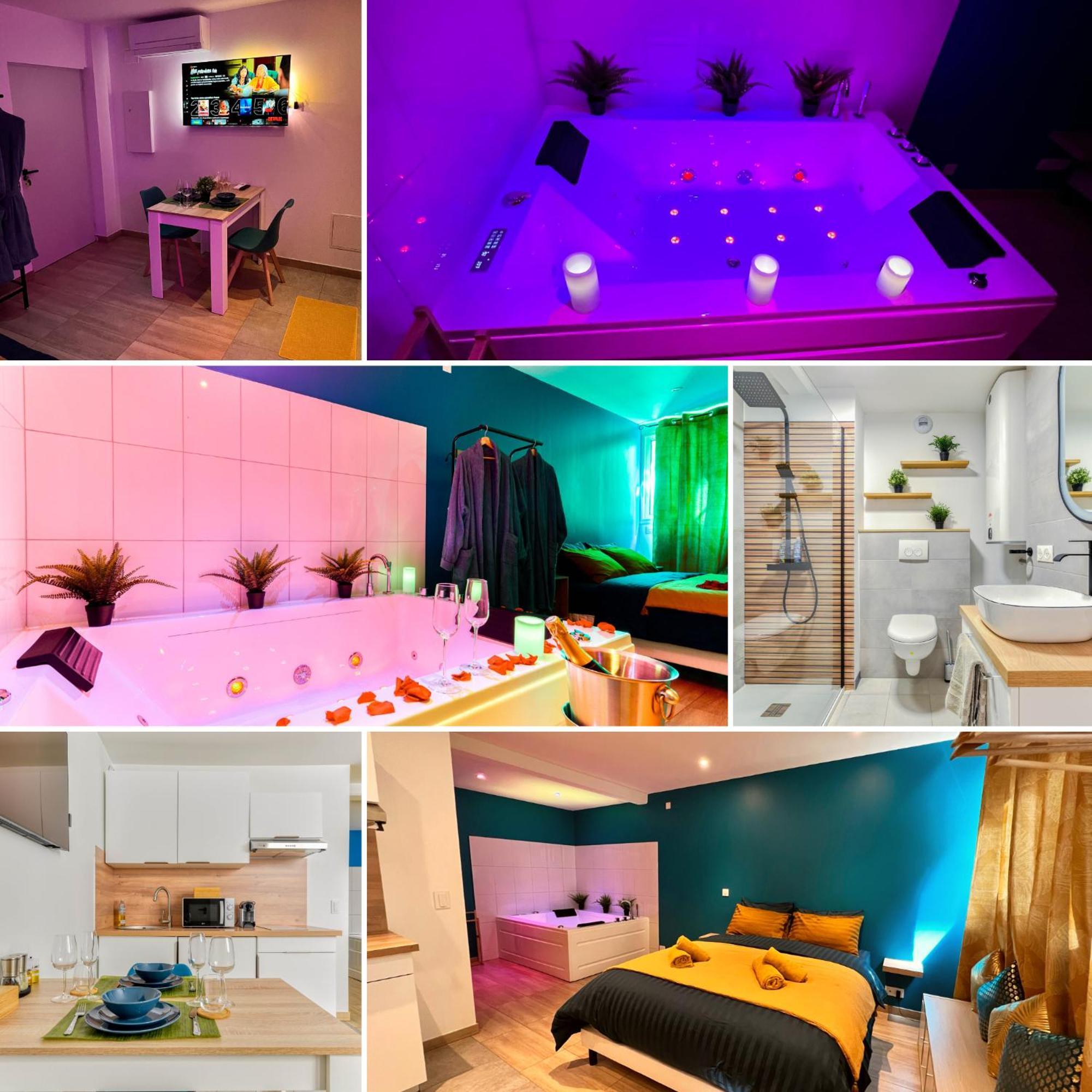 Narbnb - Eden Suite - Jacuzzi - Parking - Clim Narbonne Kültér fotó